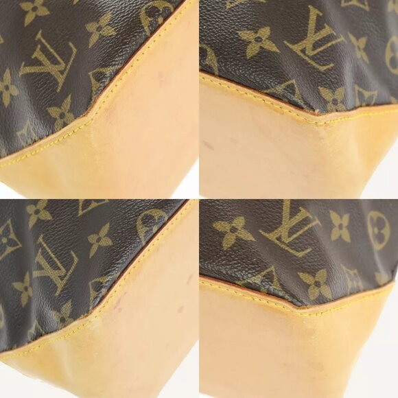 LOUIS VUITTON Cabas Piano Shoulder Bag Monogram Leather Brown M51148 84YF044 - Picture 3 of 15